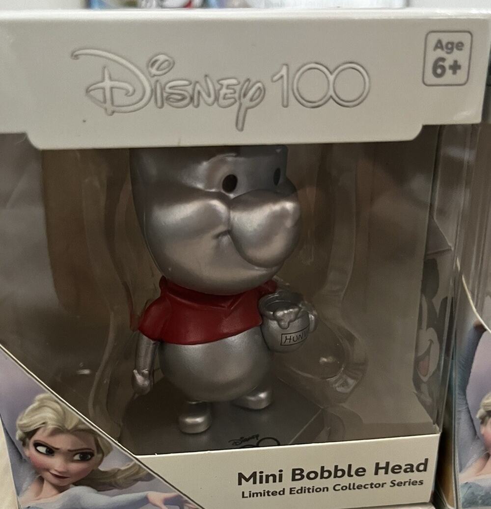 DISNEY 100 MINI BOBBLE HEAD COLLECTOR SERIES STITCH LIMITED EDITION New!!